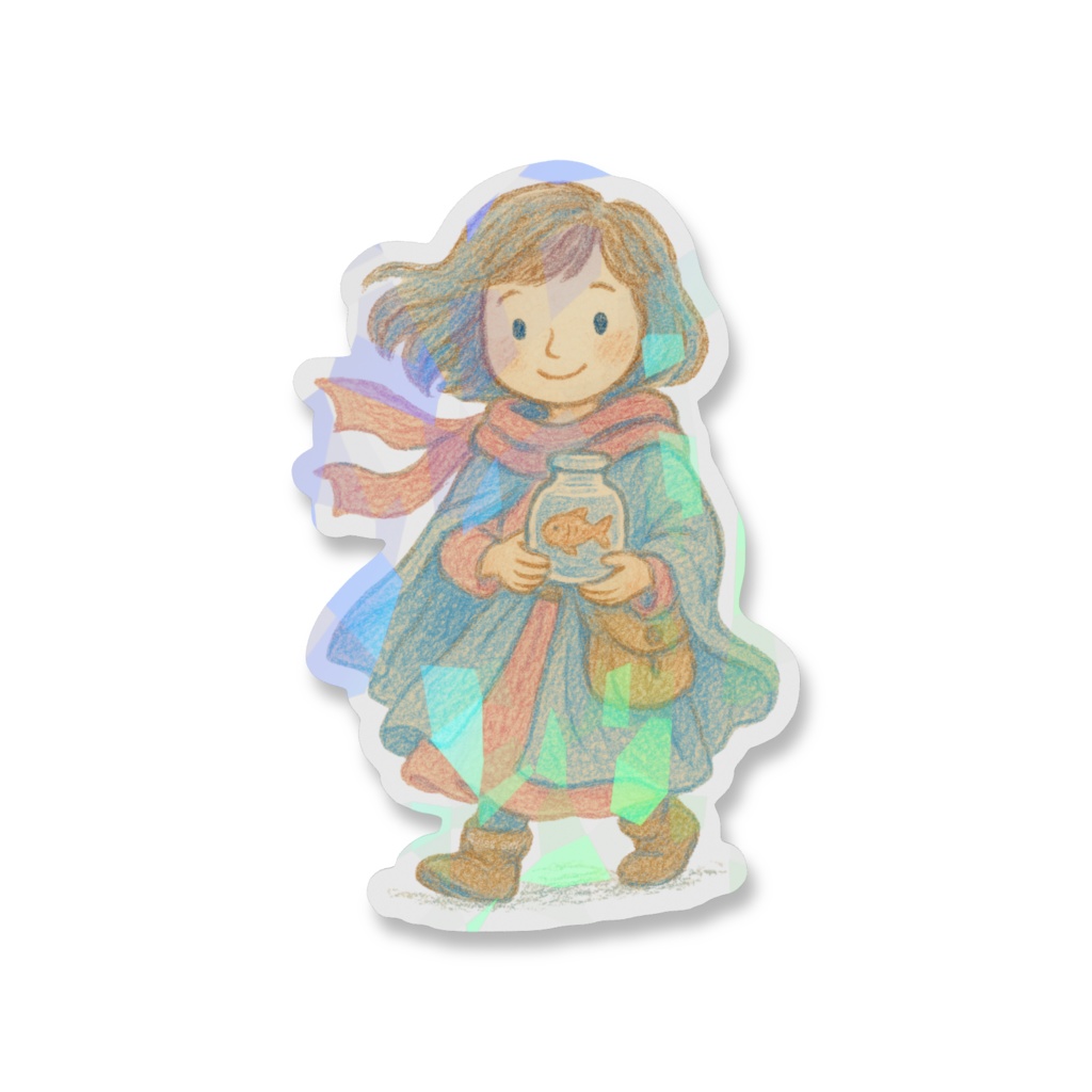 ホロスコープ・ジャーニー ステッカー Vol.12|うお座 − ゆだねる星 −(ガールVer)