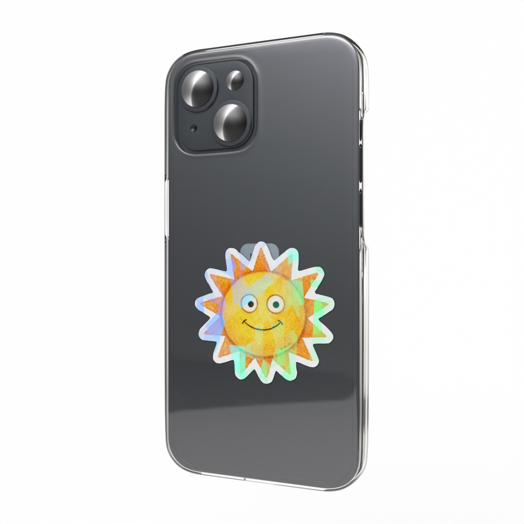 太陽さん｜Quiet Sky 天体ステッカー