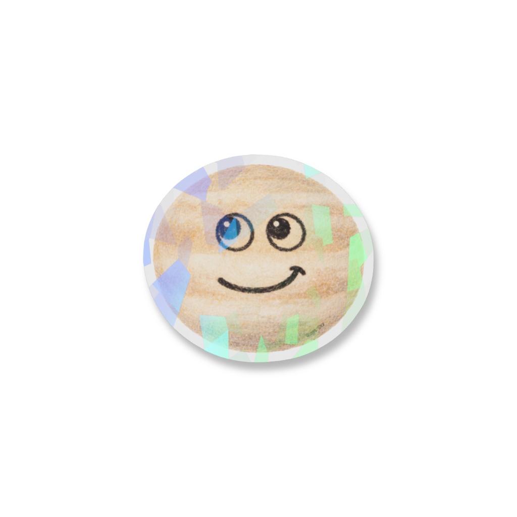 木星さん|Quiet Sky 天体ステッカー