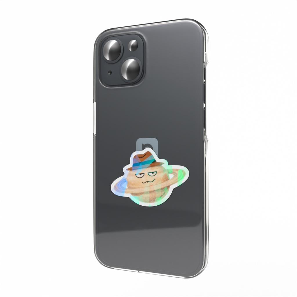 土星さん|Quiet Sky 天体ステッカー