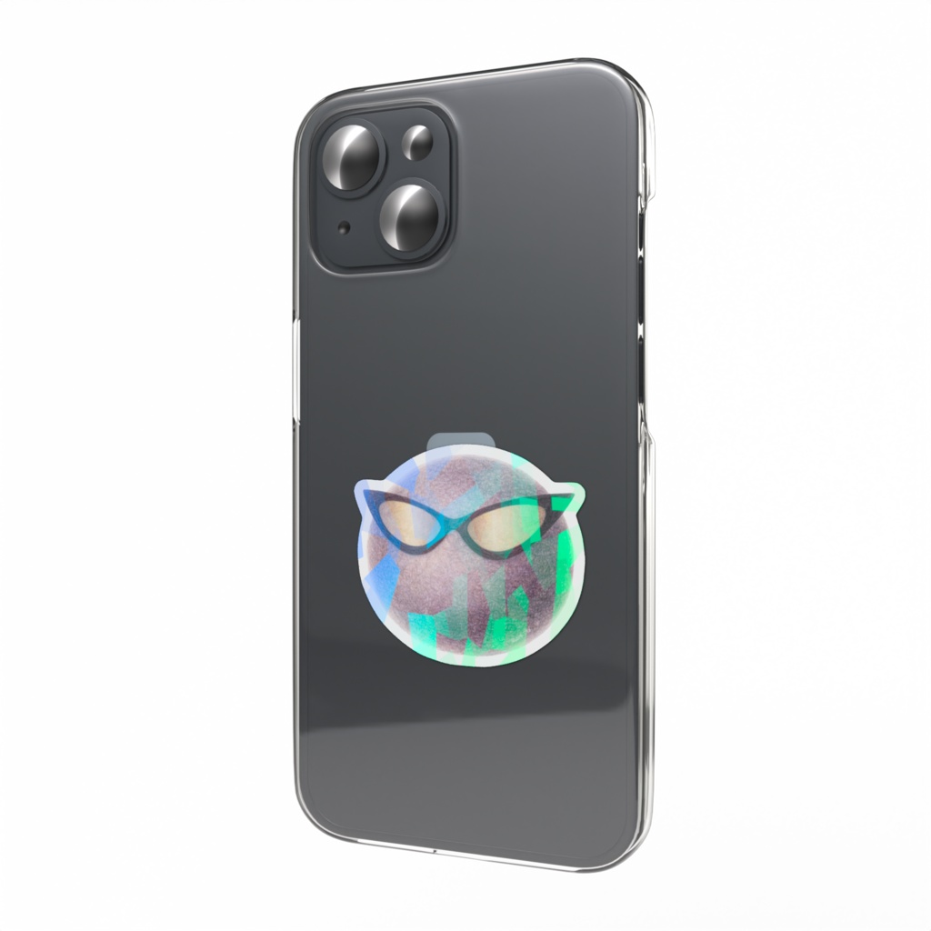 冥王星さん｜Quiet Sky 天体ステッカー