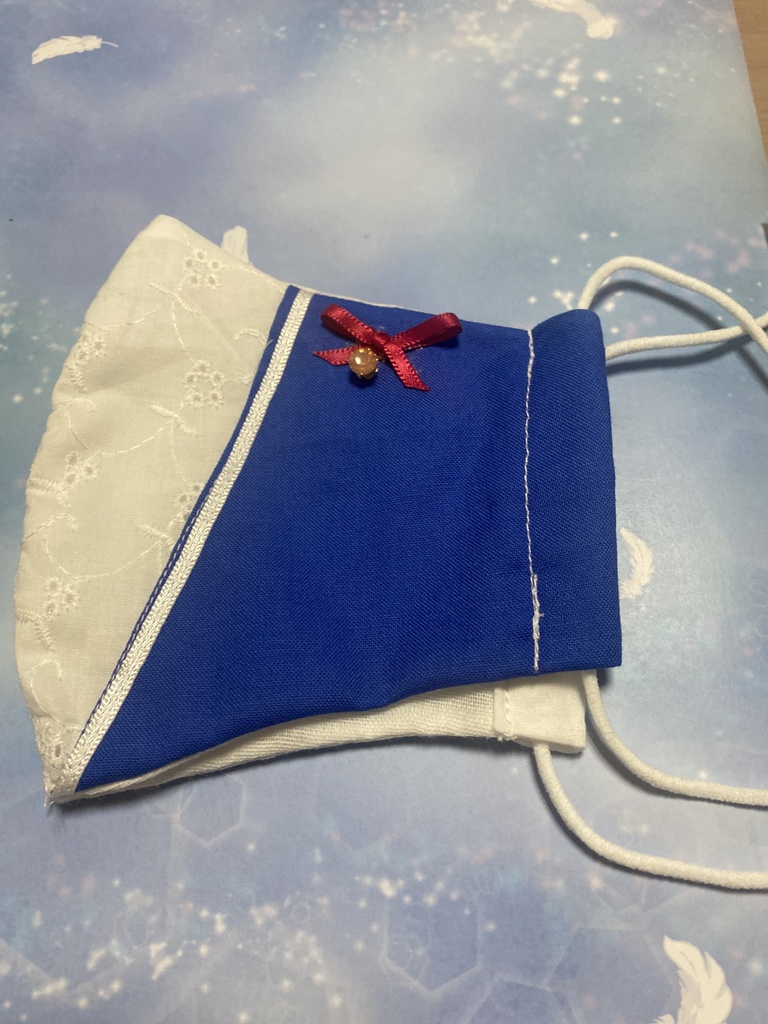 セーラームーン風コットンマスク