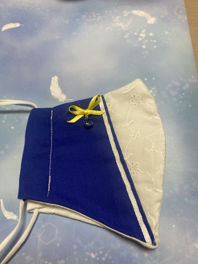 セーラーウラヌス風コットンマスク