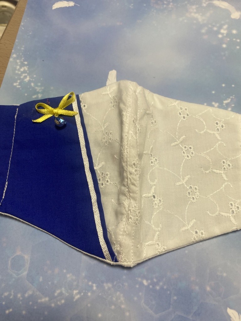 セーラーウラヌス風コットンマスク