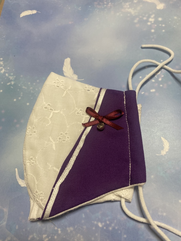 セーラーサターン風コットンマスク