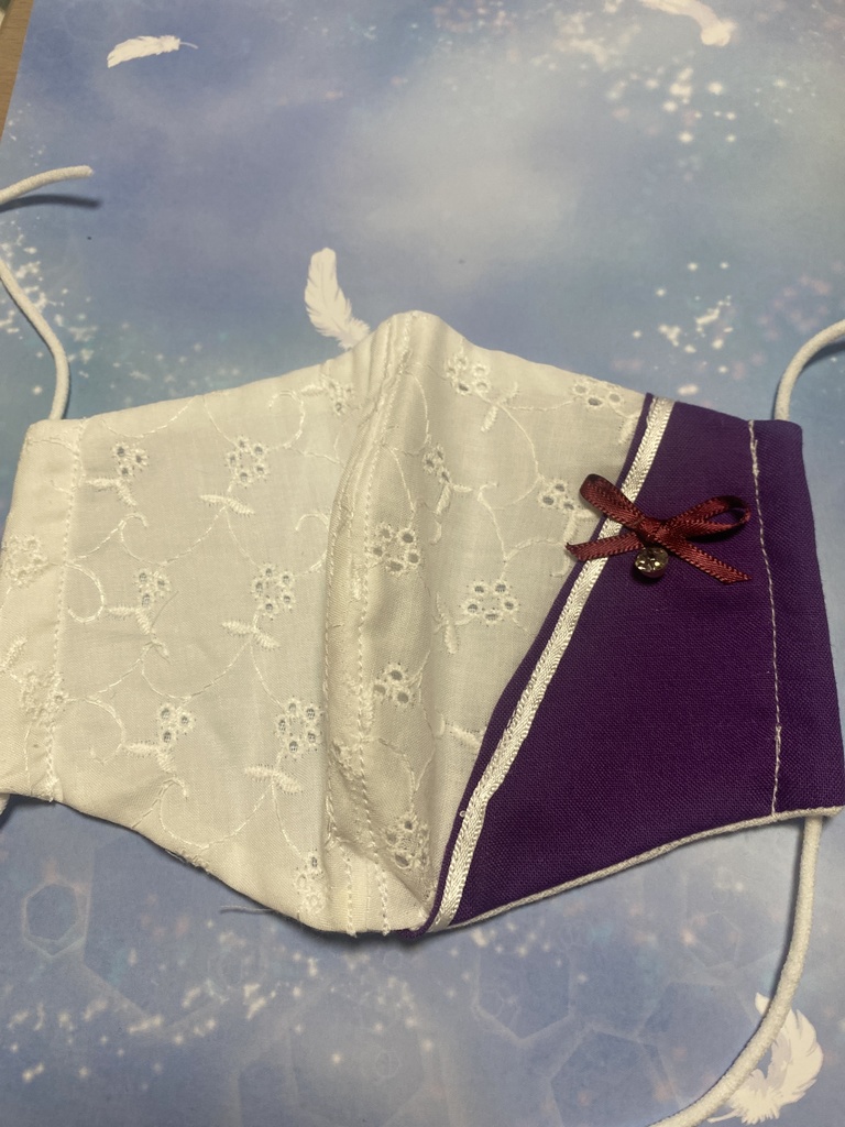 セーラーサターン風コットンマスク