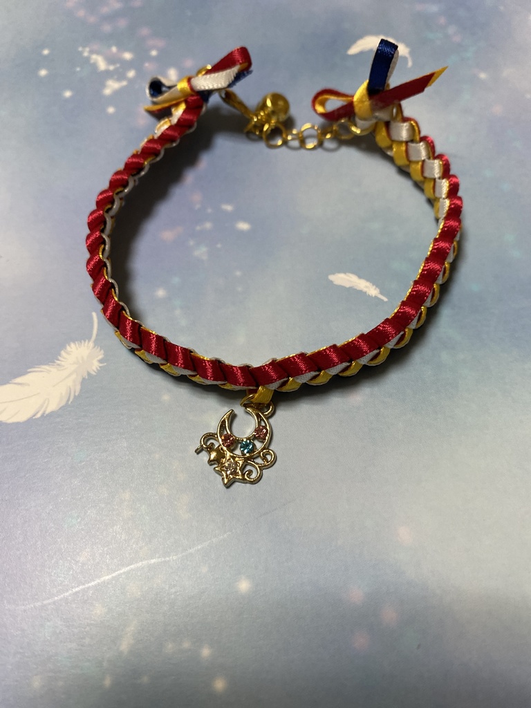 セーラームーンイメージリボンレイブレスレット