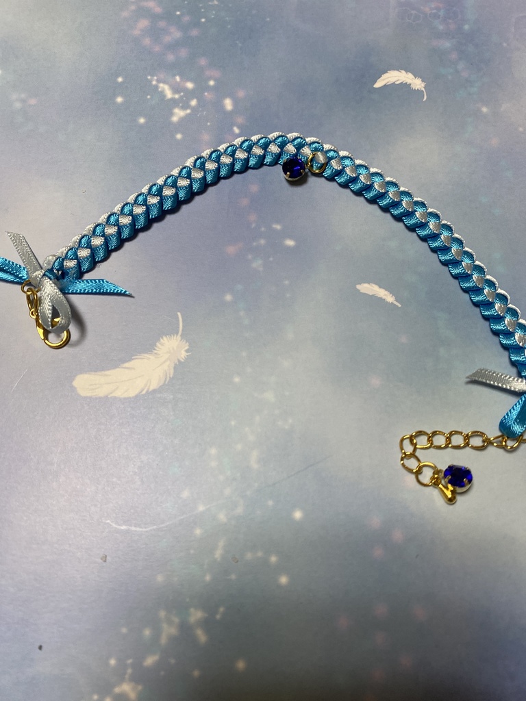 セーラーマーキュリーイメージリボンレイブレスレット