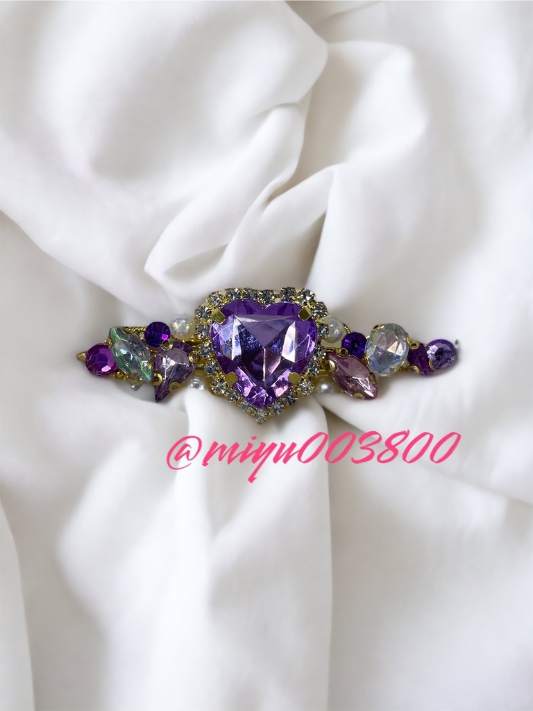 セーラーサターンビジューヘアクリップ