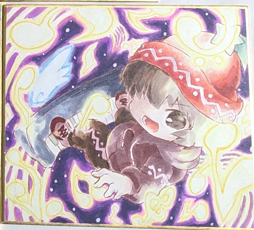 手描きイラスト　リリカ・プリズムリバー（秋のリリカ）