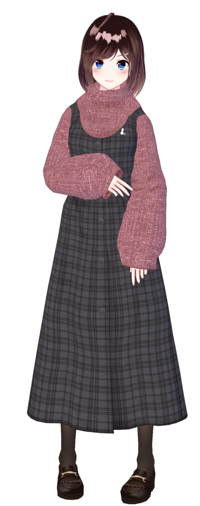 【VRoid VRMモデル】こえだちゃん(仮)