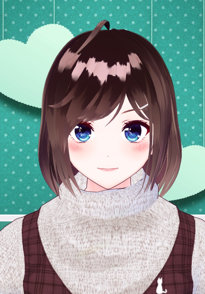 【VRoid VRMモデル】こえだちゃん(仮)