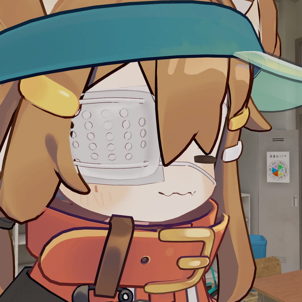 【まめひなた対応】眼帯