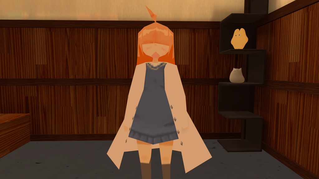 △256】メカクレちゃん【VRChat想定3Dアバター】 - ニート屋さん