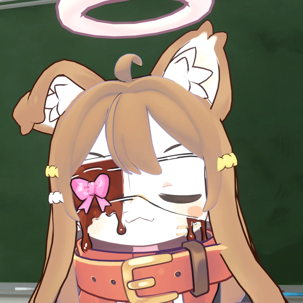 【まめひなた対応】バレンタイン眼帯