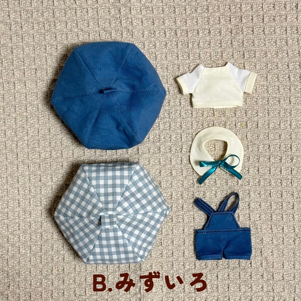 コーデュロイサロペット4点セット