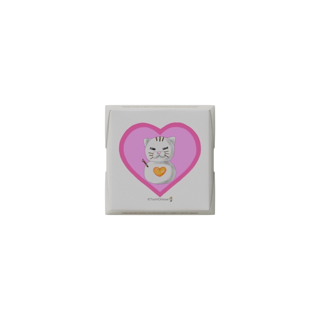 ハート♡伝えたいDECOチョコ - 列ごとにデザイン