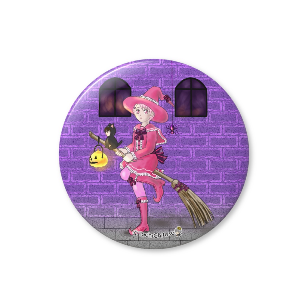 彼のハロウィン缶バッジ（バリュー） - 56mm