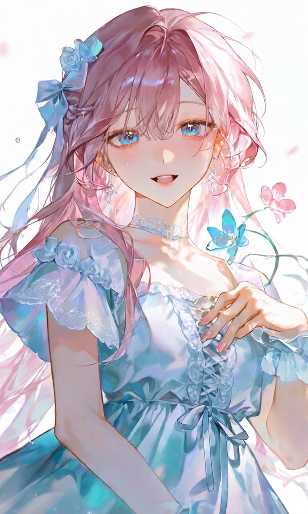 光の花を抱いて