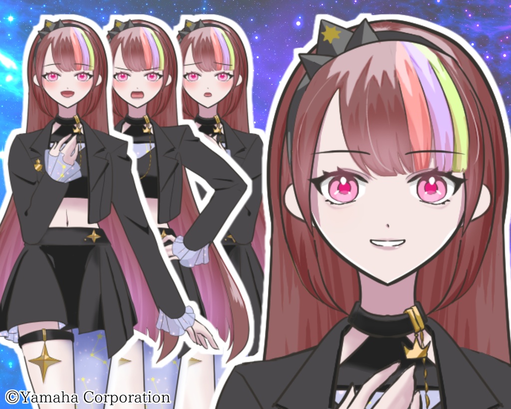 【立ち絵素材】A.I.VOICE2用galaco立ち絵