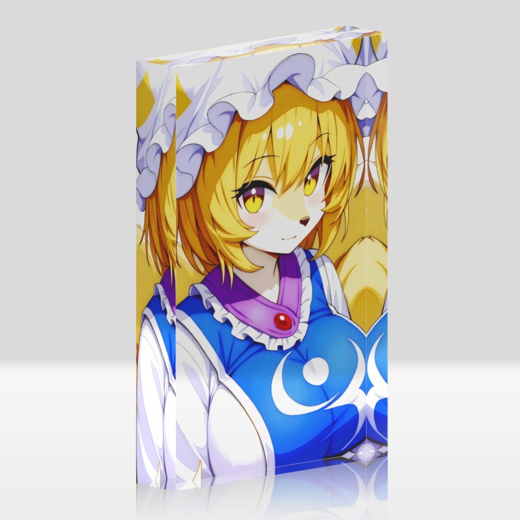 アクリルブロック 八雲藍(ケモノVar)