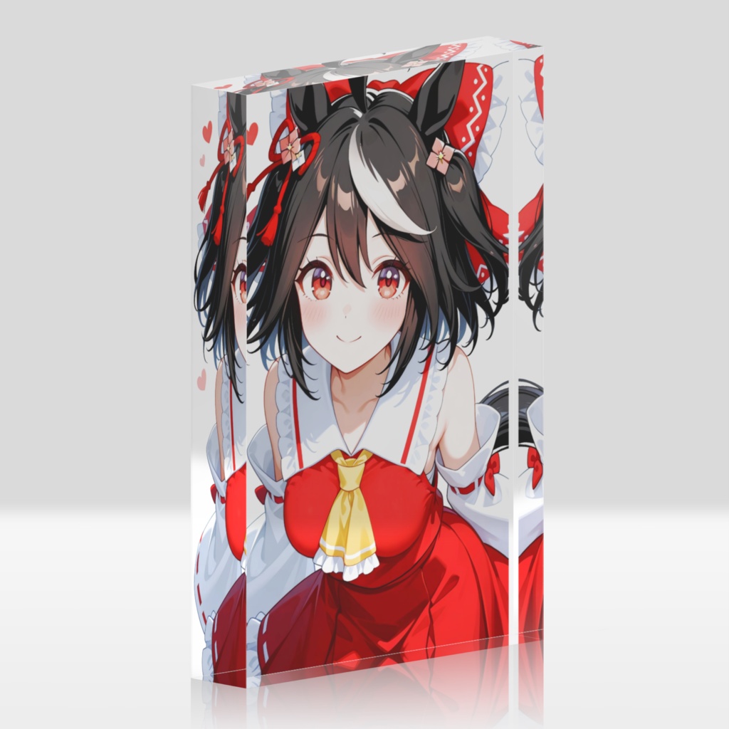 アクリルブロック キタサンブラック(博麗の巫女Var)