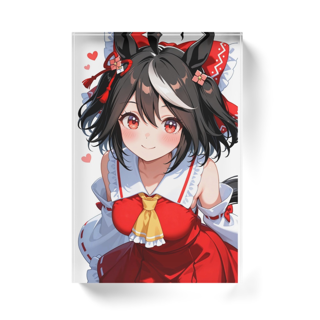 アクリルブロック キタサンブラック(博麗の巫女Var)