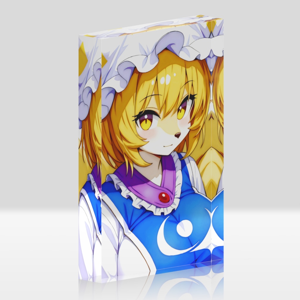 アクリルブロック 八雲藍(ケモノVar)