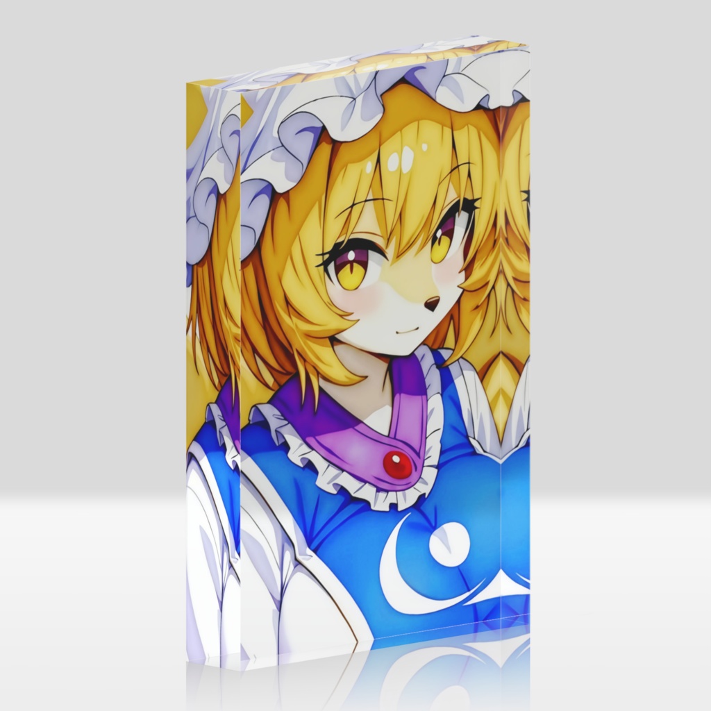 アクリルブロック 八雲藍(ケモノVar)