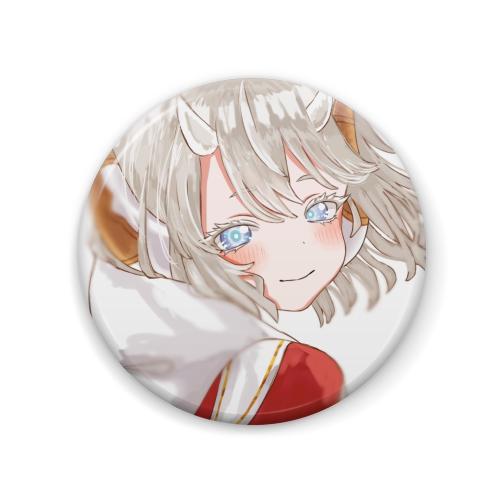 振り向きレヴ 缶バッジ