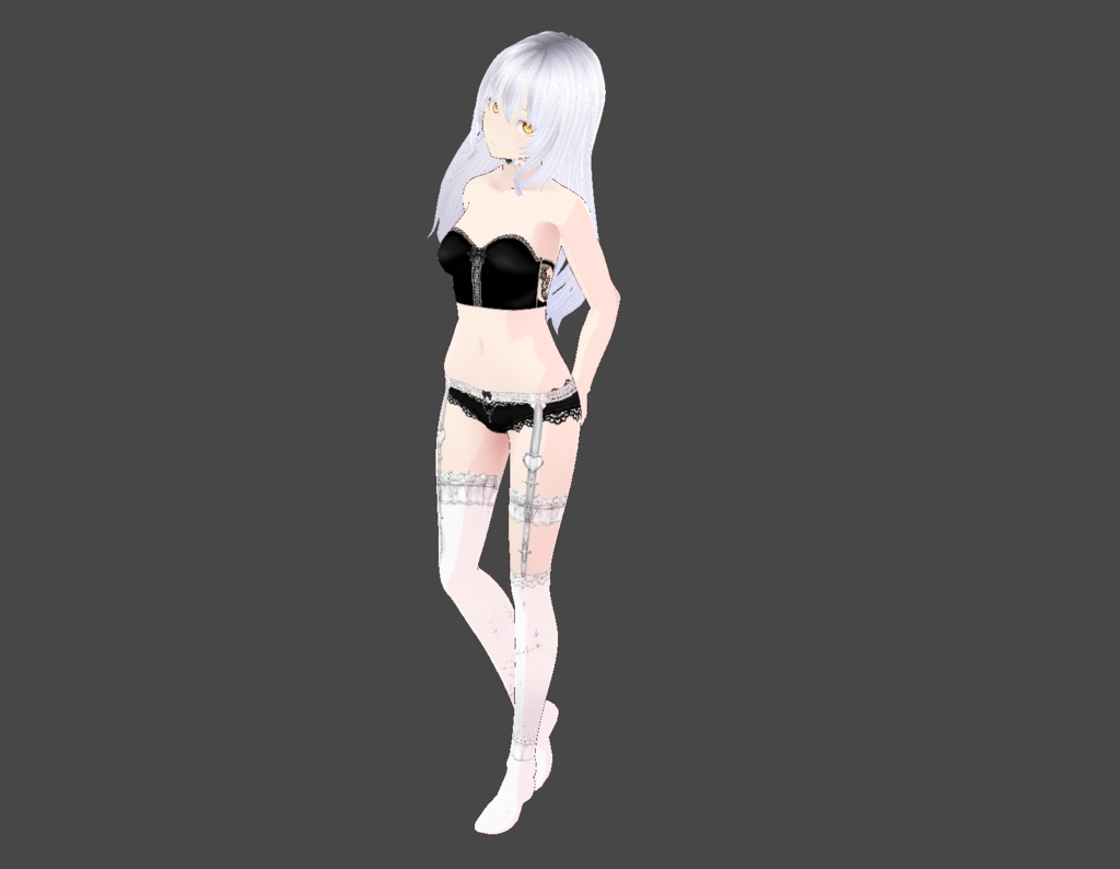 YORUNO USAGI Gothic Lace Set