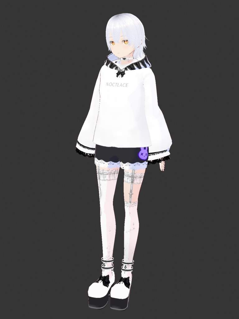 NOCTLACE Casual Gothic Set