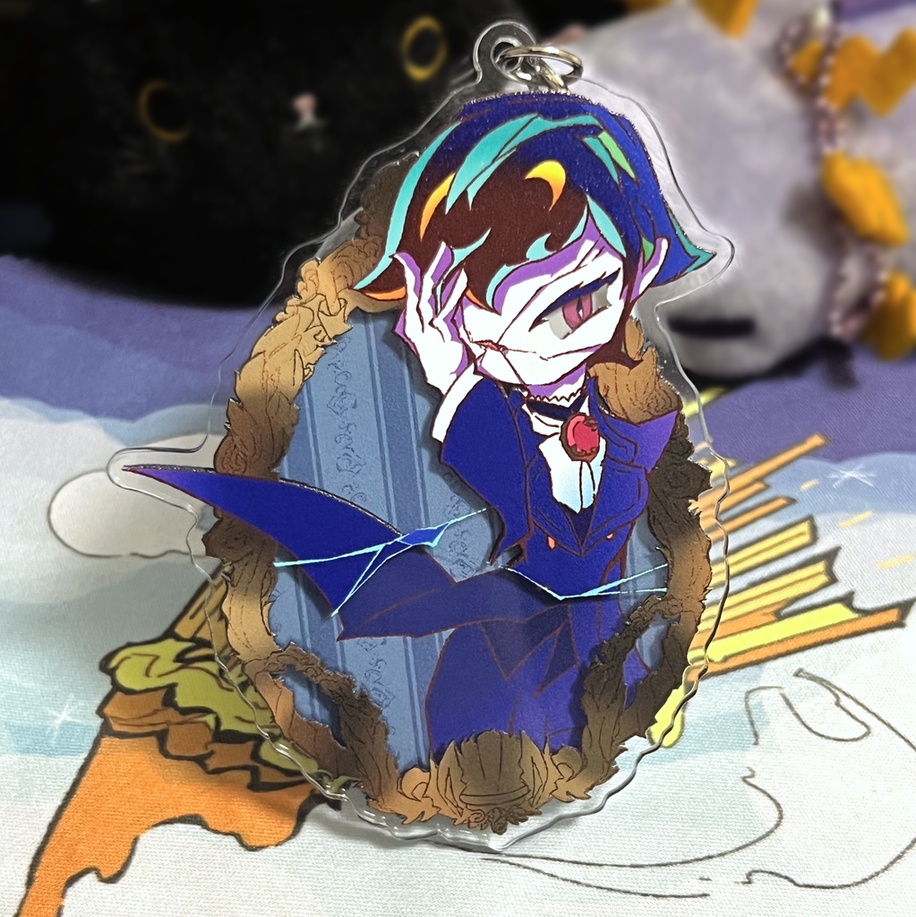 水鏡さん2層アクキー