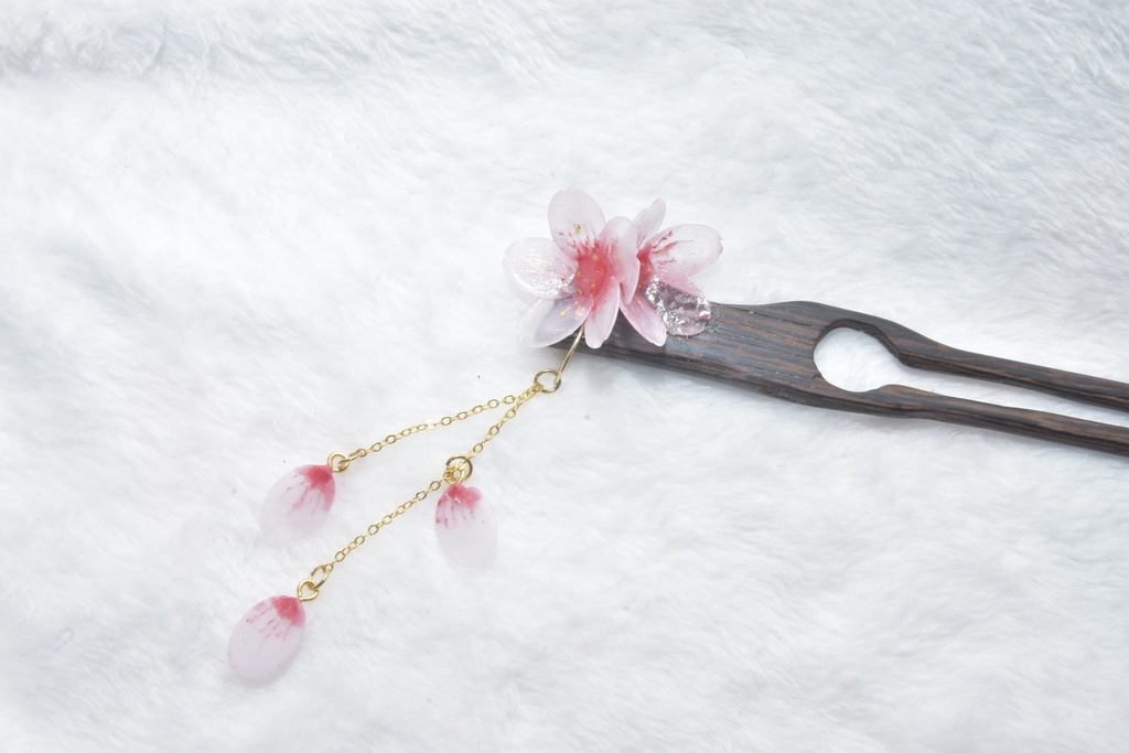 【一点物】桜舞い踊る🌸簪
