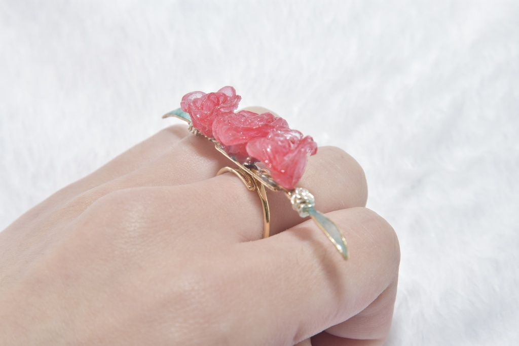 在庫半額セール【一点物】Blooming RED Rose