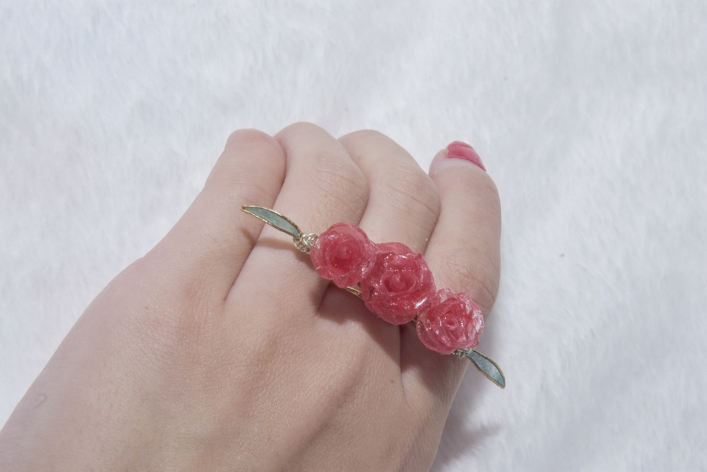 在庫半額セール【一点物】Blooming RED Rose