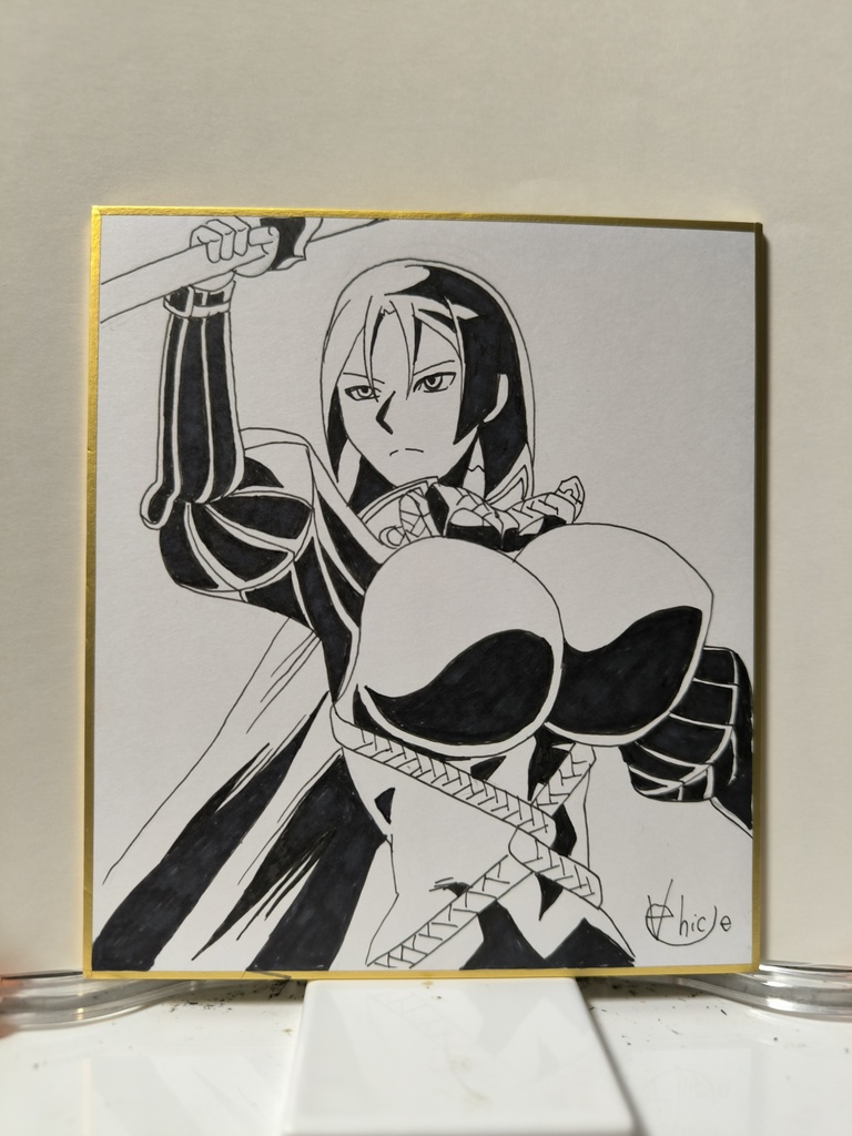 ミニ色紙FGO「源頼光」