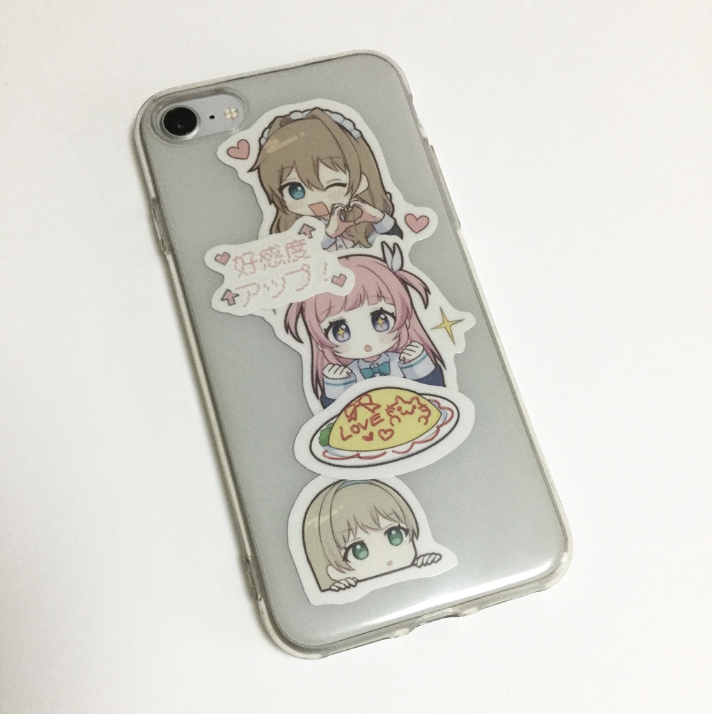 クリアステッカーセット 全3種