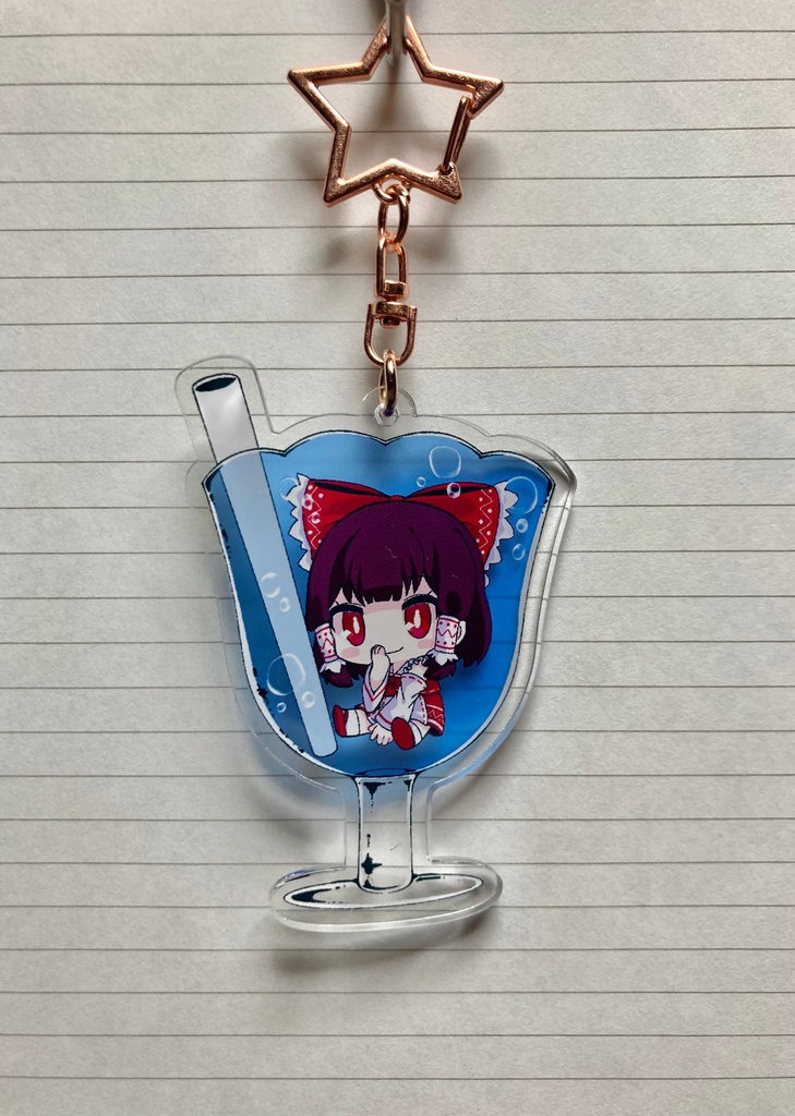 東方アクリルキーホルダー(全3種)