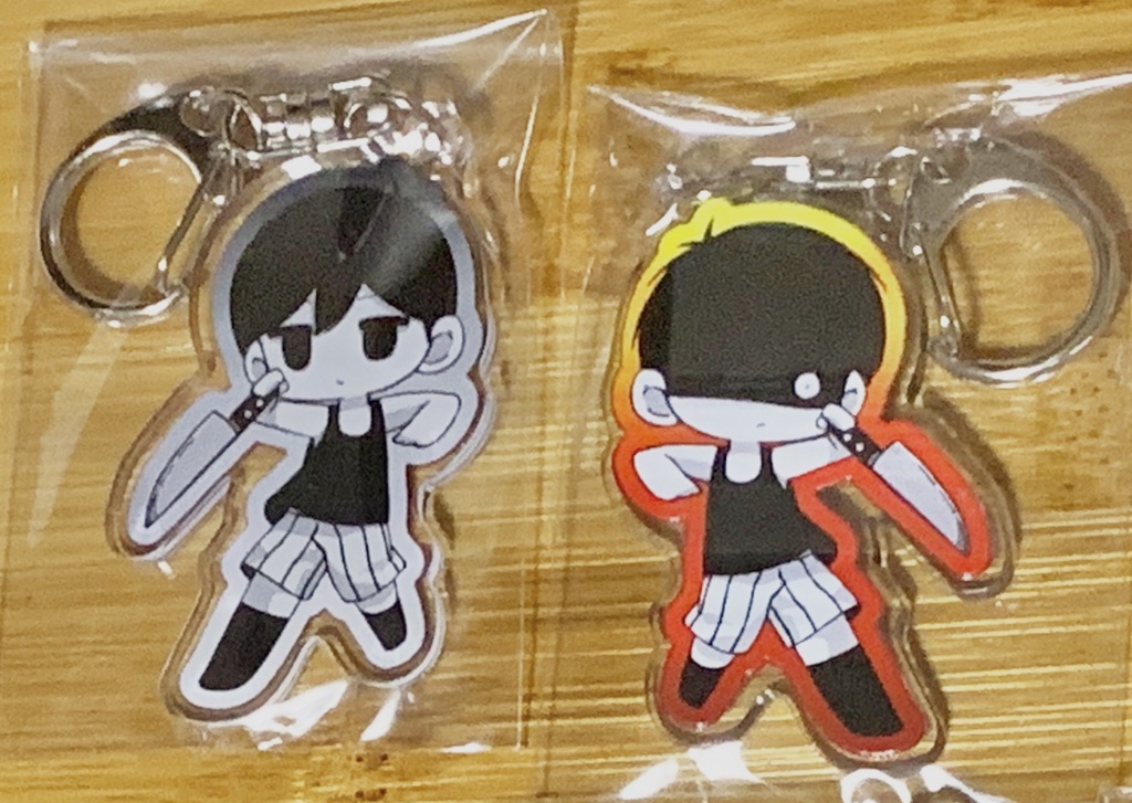 オモリの3感情アクリルキーホルダー(全3種)