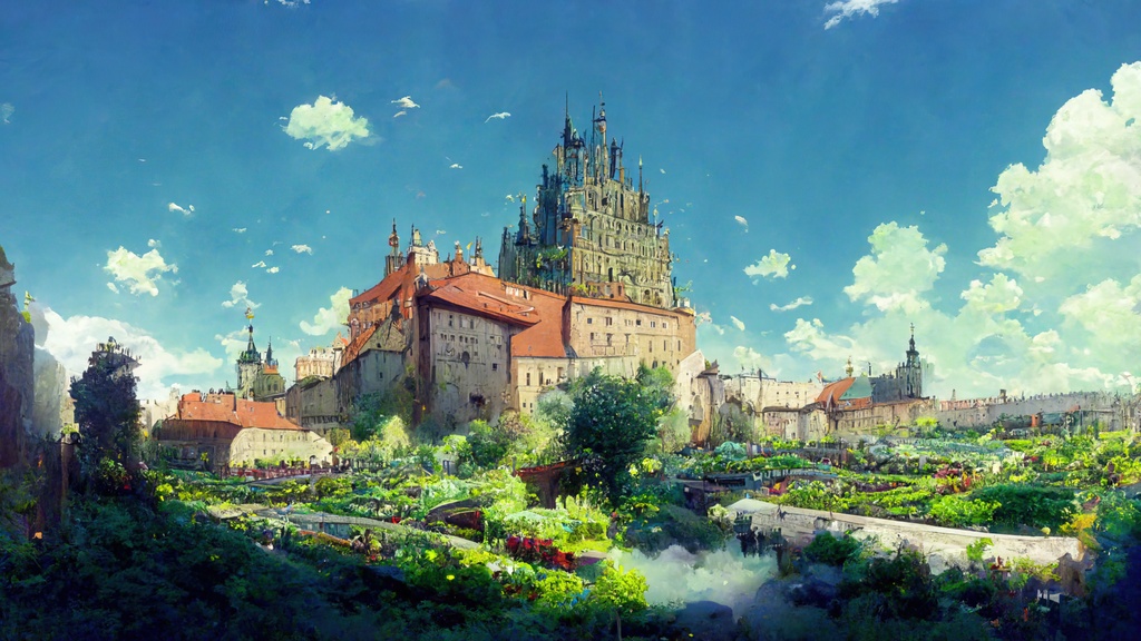 旅するイラスト素材集『ファンタジー世界の歩き方』(1441点+トラベルガイド+ノベルゲーム)