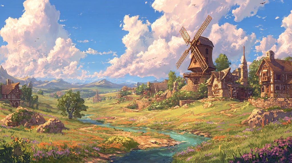 【フリーBGM】Fantasy Tales:幻想世界への旅