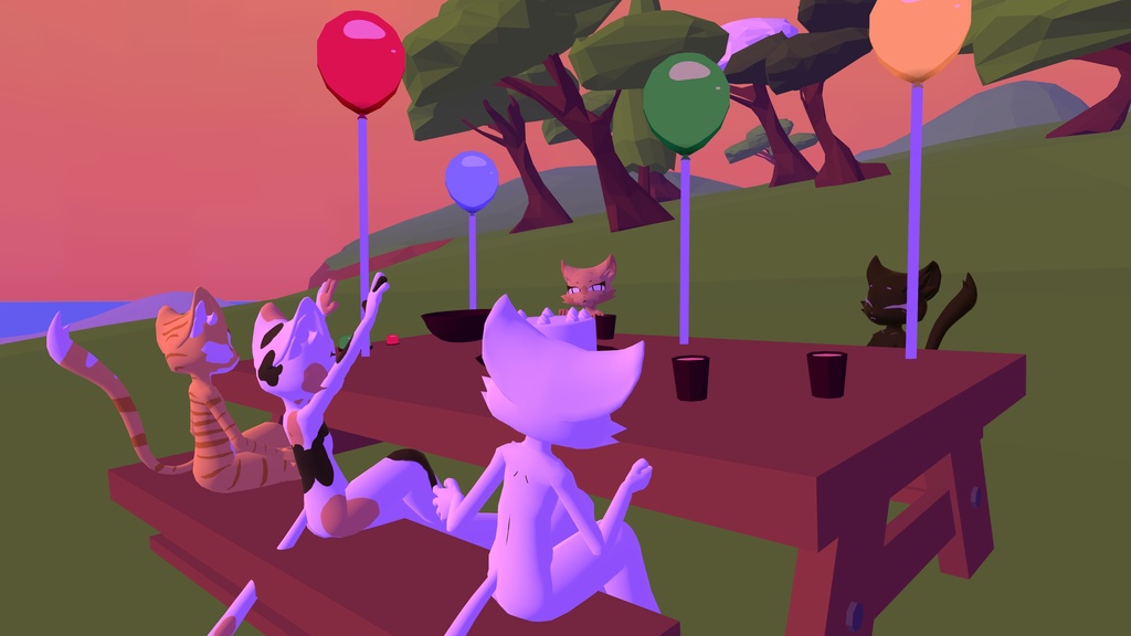 Malo [マロ] v1.2.1 (VRChat Marshmallow Cat Avatar)  - Creations - 5/5