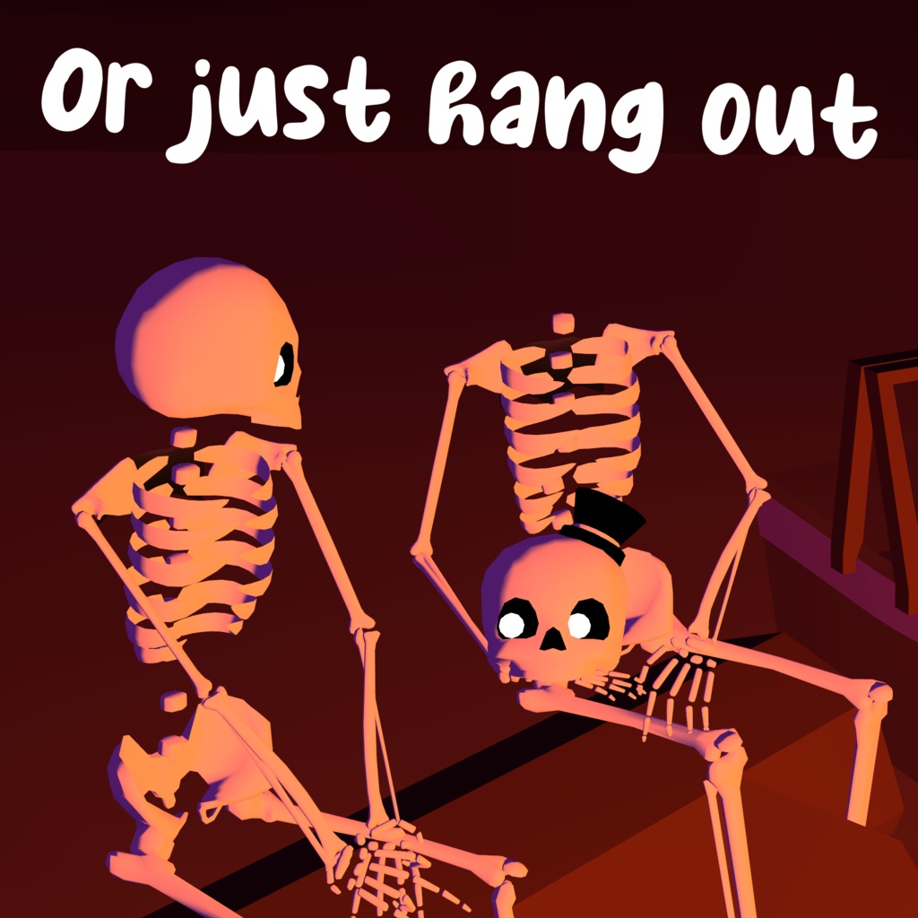 Dulle [デュラ] v1.1 (VRChat dullahan skeleton!) - Creations - 4/4