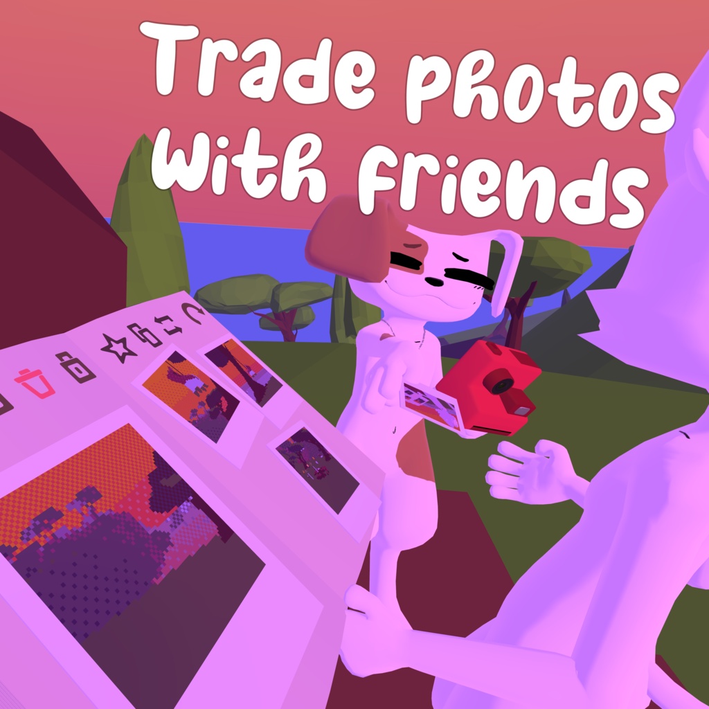(Just)Photo Album (ただ)フォトアルバム (Persistence photo system for VRChat worlds!)