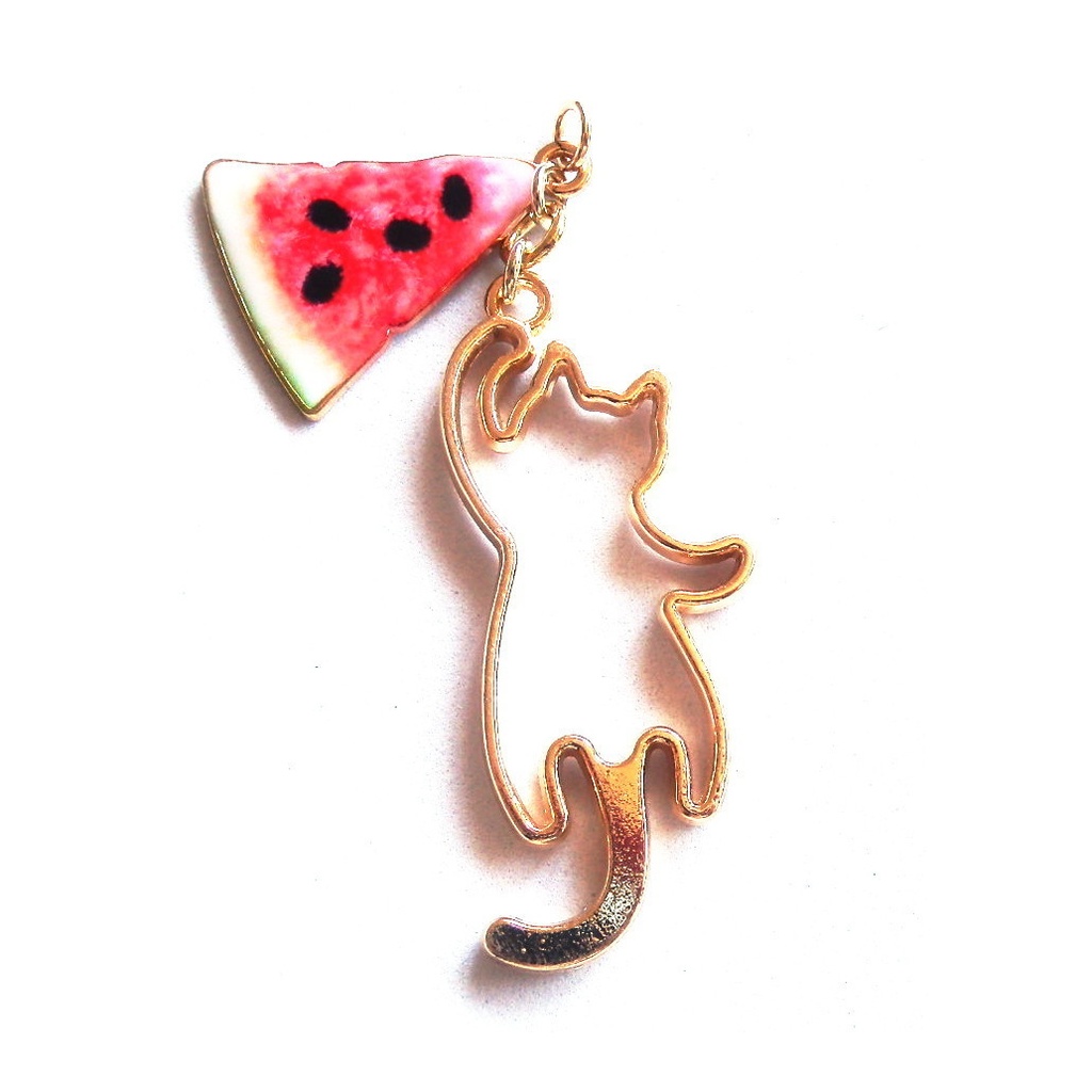 猫 イヤホンジャック じゃれるにゃん ストラップ iphone コネクタカバー Cat's Love Potion