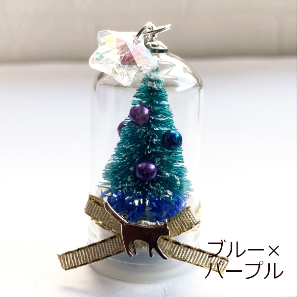 猫 ストラップ ミニミニ クリスマス ツリー ねこりぼん ストラップ Cat's Love Potion
