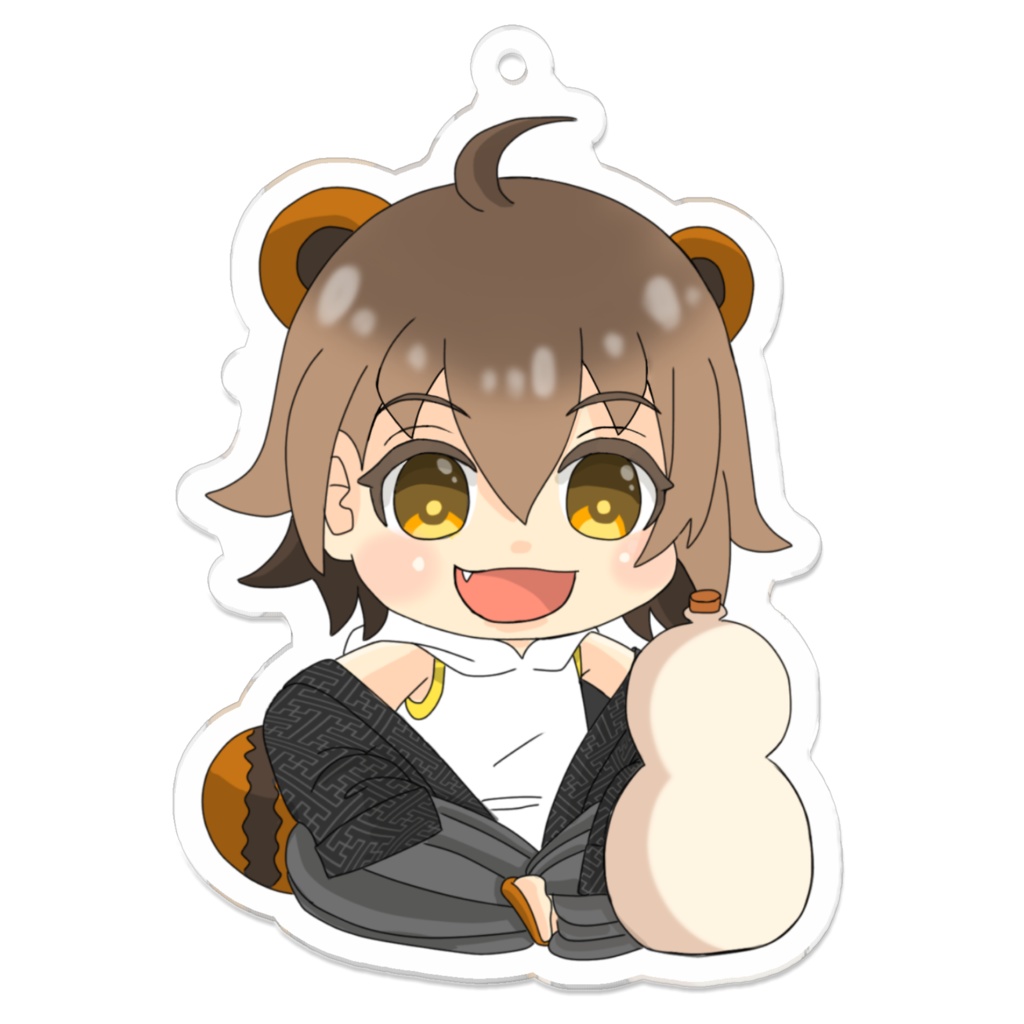 【⚙️】あぐらキーホルダー(3サイズ)