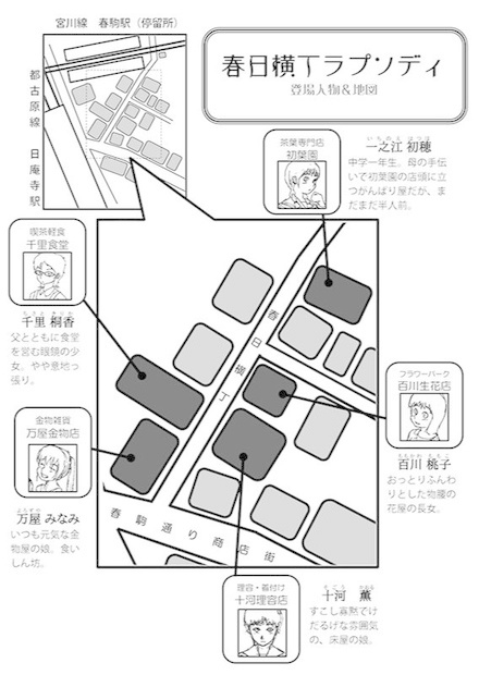 同人誌:春日横丁ラプソディ