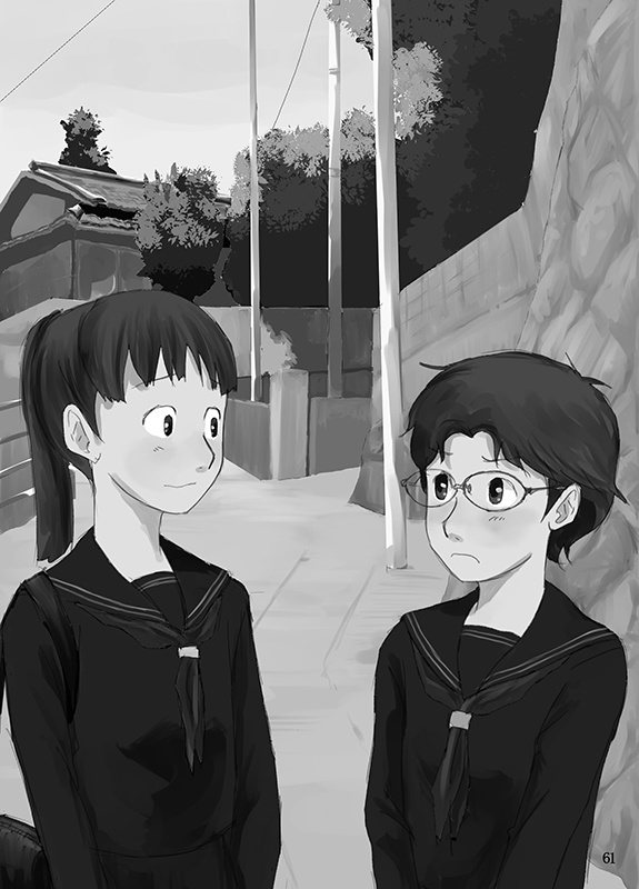 同人誌:きみと 檸檬の坂道を